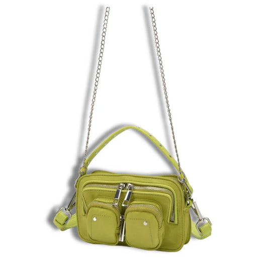 NUNOO | BOLSO MUJER | HELENA RECYCLED NYLON LIME | VERDE