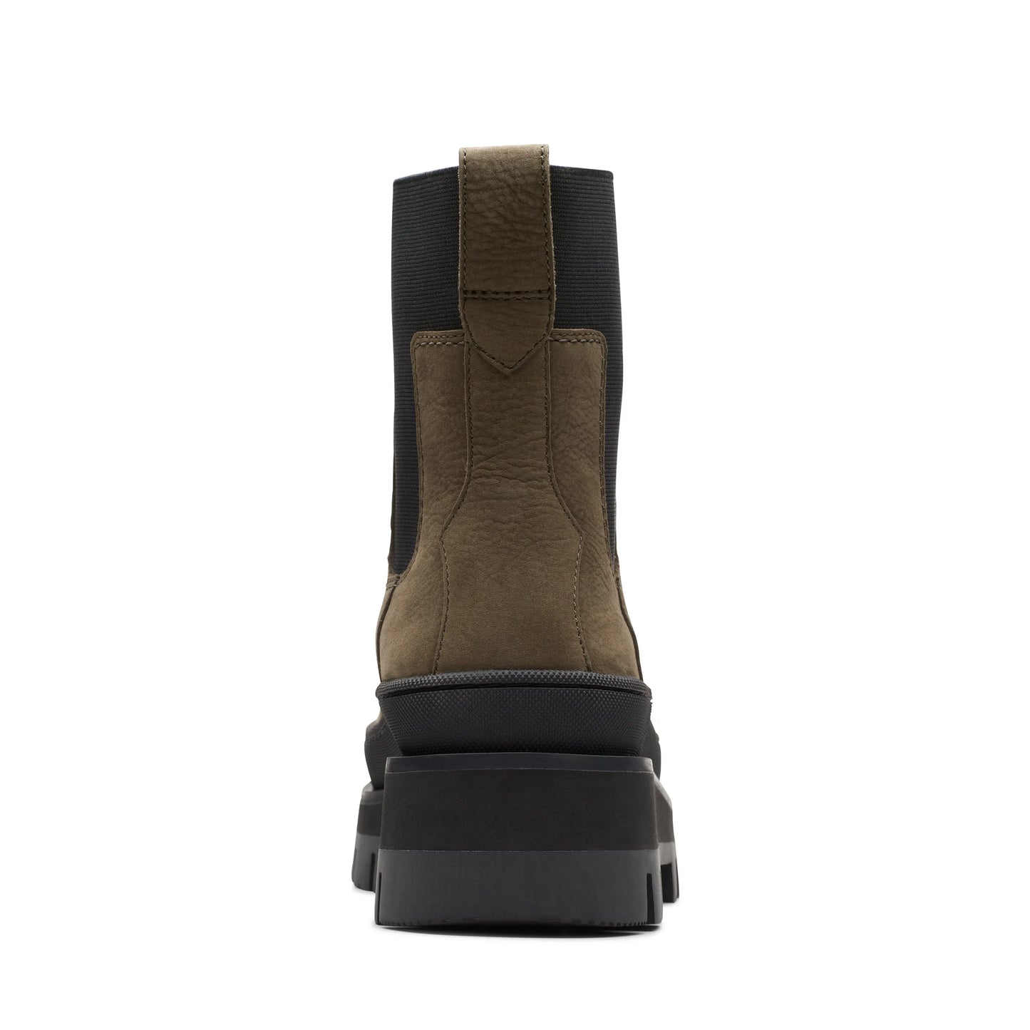 Botas Chelsea De La Marca Clarks Para Mujer Modelo Orianna2 Top Dark Olive Nubuck En Color Verdeh