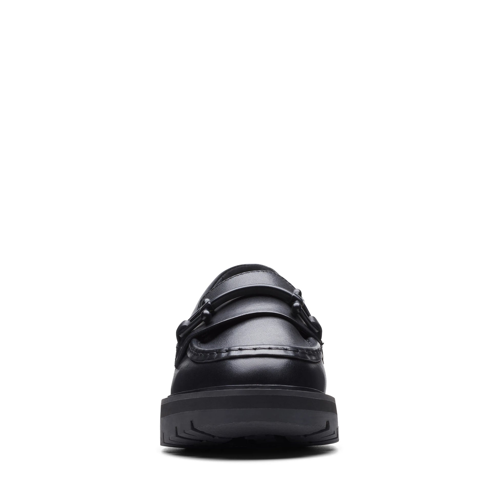 Zapatos Casual De La Marca Clarks  Para Mujer Modelo Orianna Bit Black Leather En Color Negro