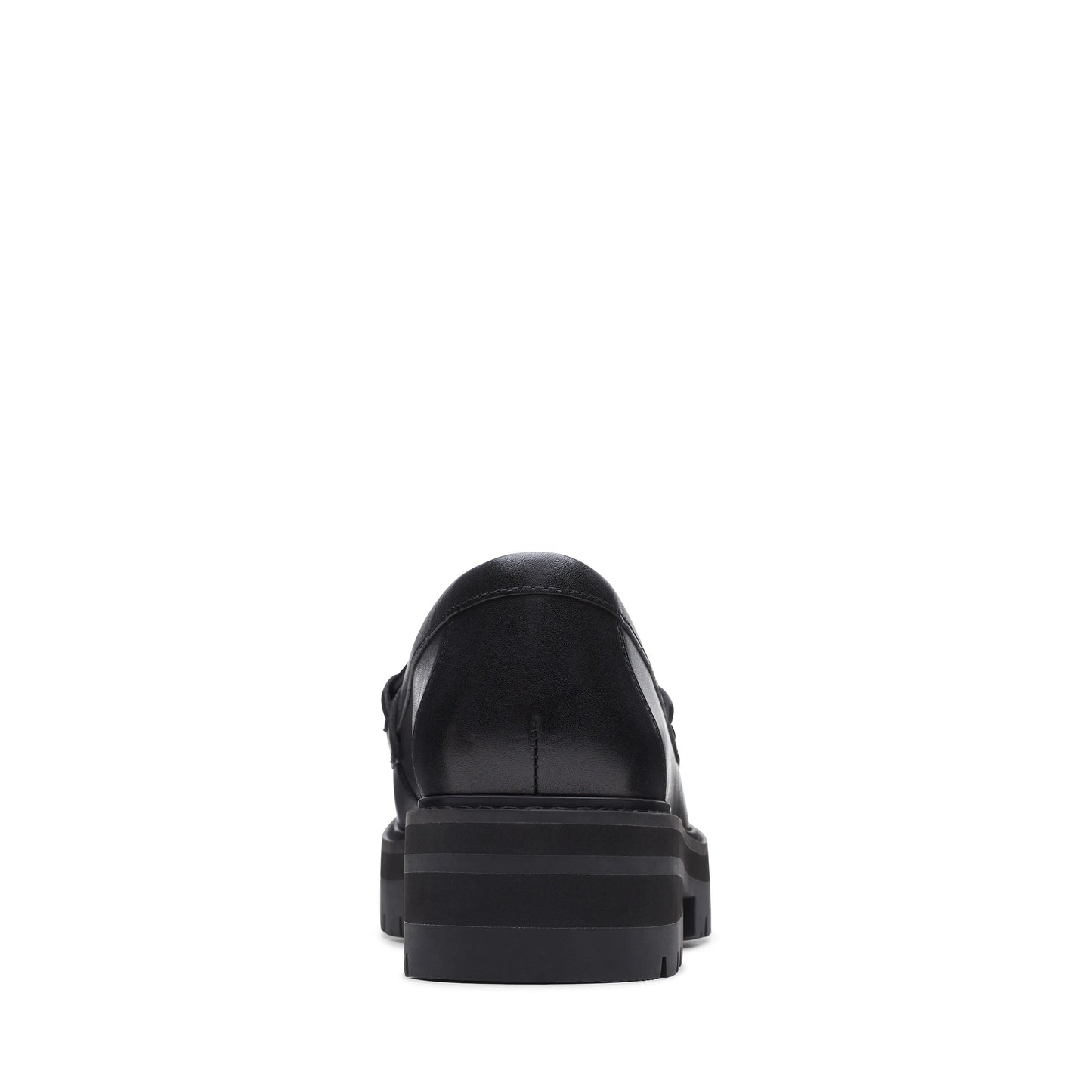 Zapatos Casual De La Marca Clarks Para Mujer Modelo Orianna Bit Black Leather En Color Negro