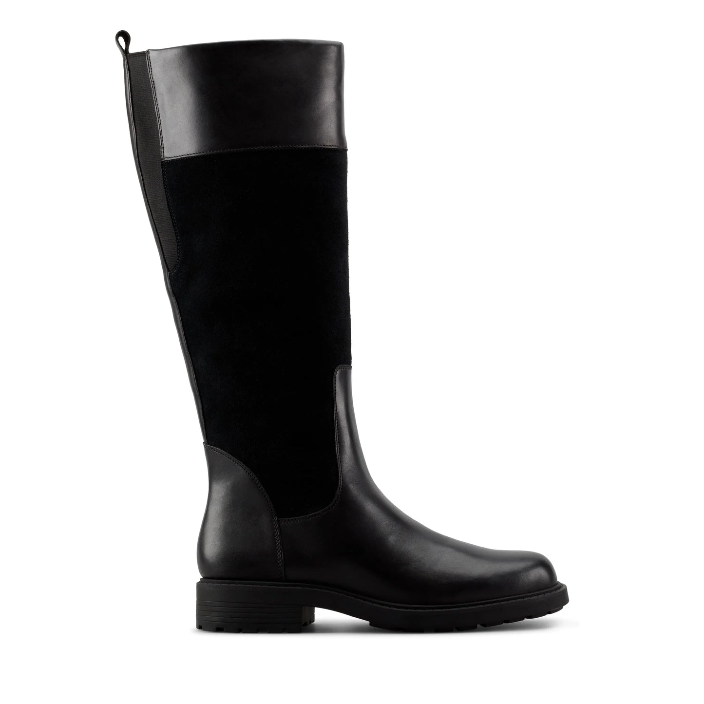 Botas De La Marca Clarks Para Mujer Modelo Orinoco2 Hi Black Wlined Leather Black En Color Negro