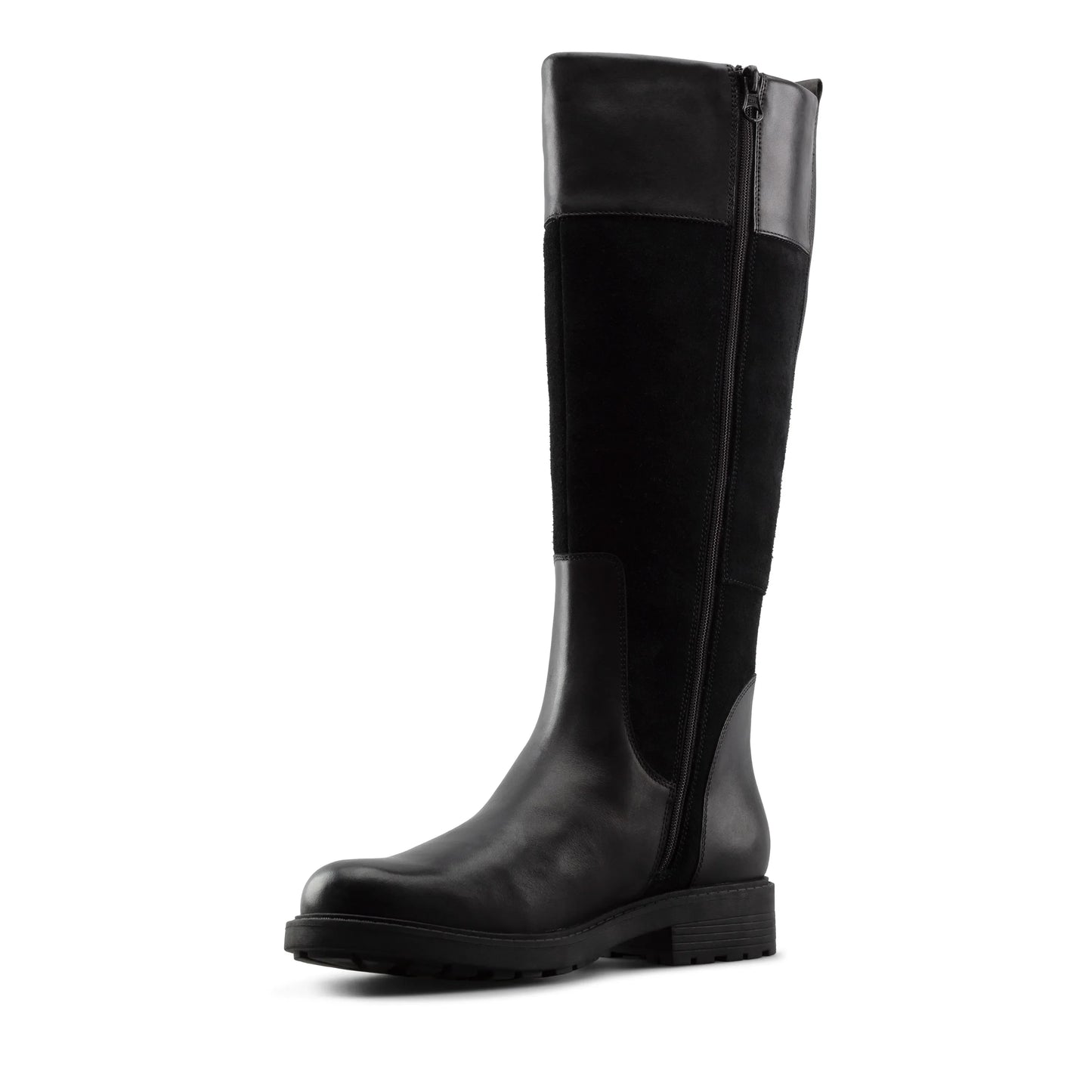 Botas De La Marca Clarks Para Mujer Modelo Orinoco2 Hi Black Wlined Leather Black En Color Negro