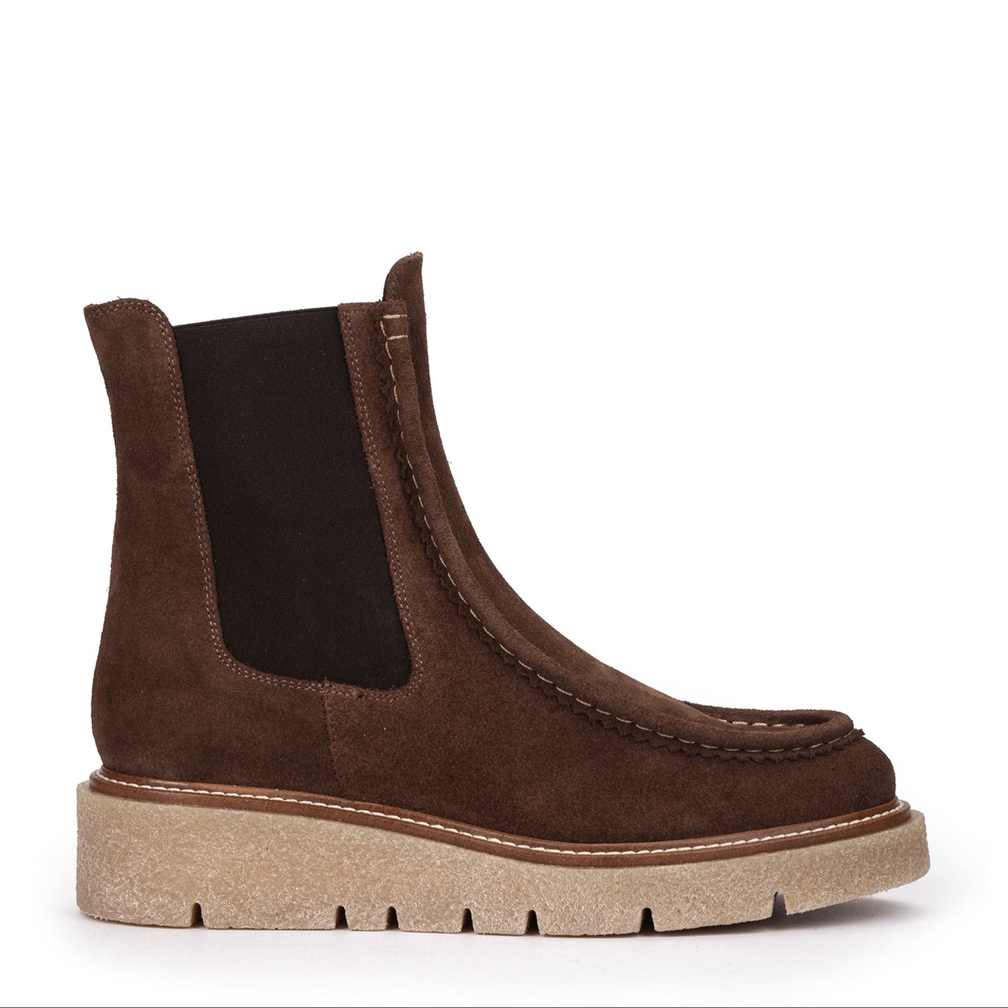 WEEKEND BY PEDRO MIRALLES | BOTINES | MUJER | VELOUR POMPEI | MARRÓN