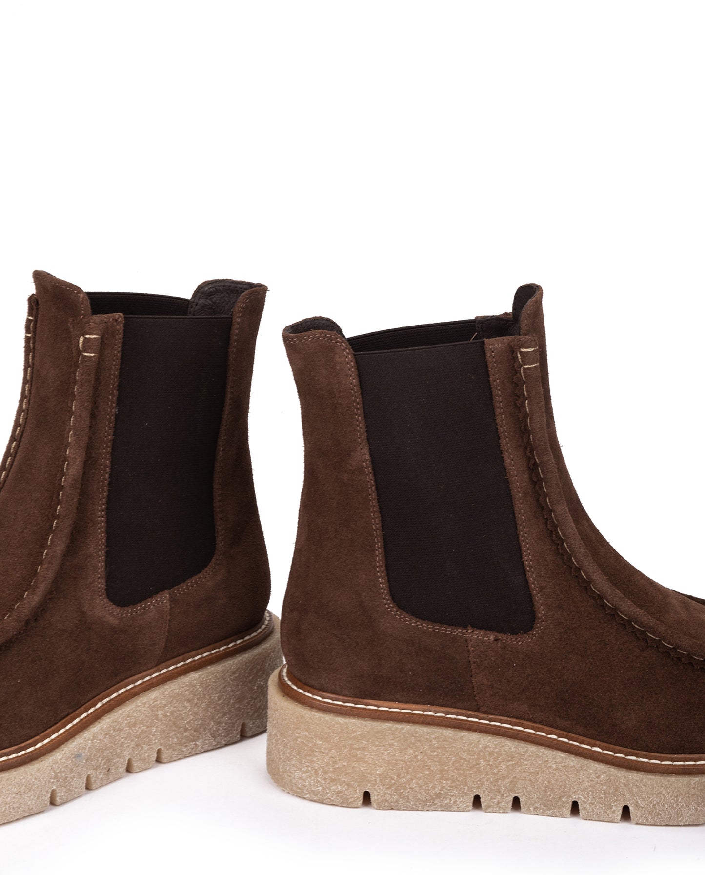 WEEKEND BY PEDRO MIRALLES | BOTINES | MUJER | VELOUR POMPEI | MARRÓN