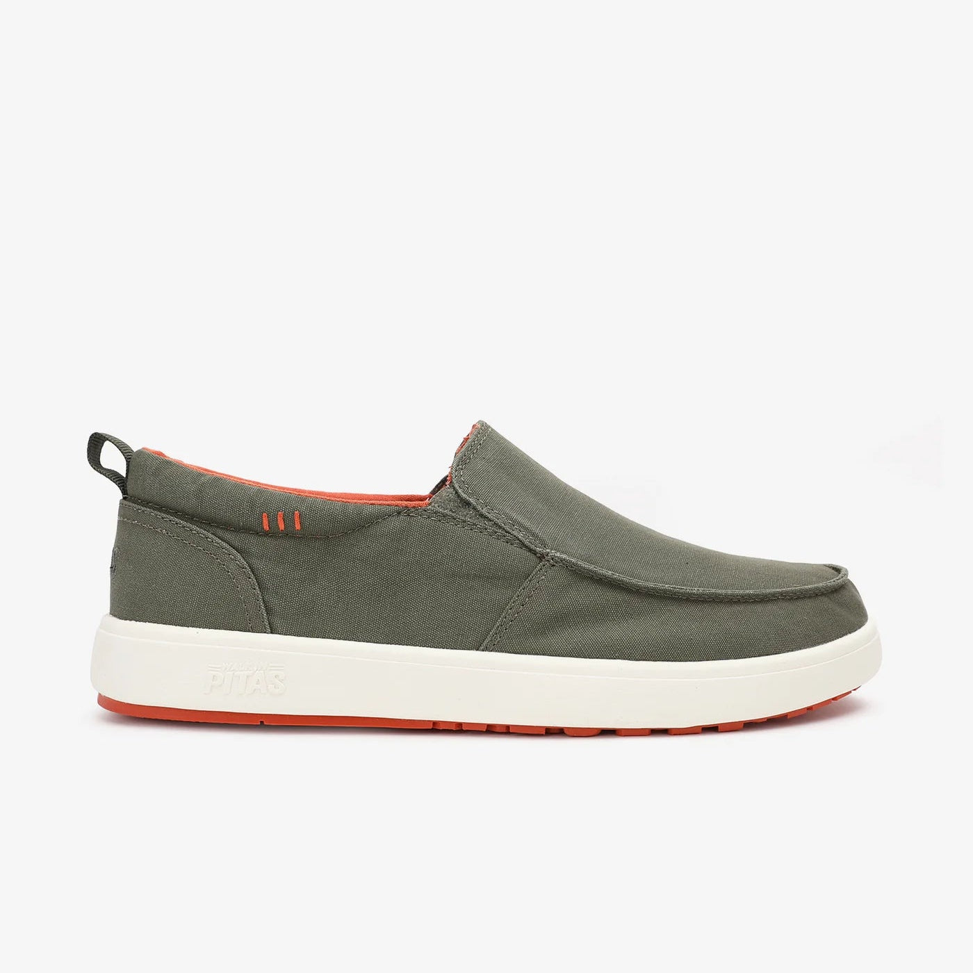 PITAS | HERRENSCHUH | ISCHIA KHAKI SLIP-ON