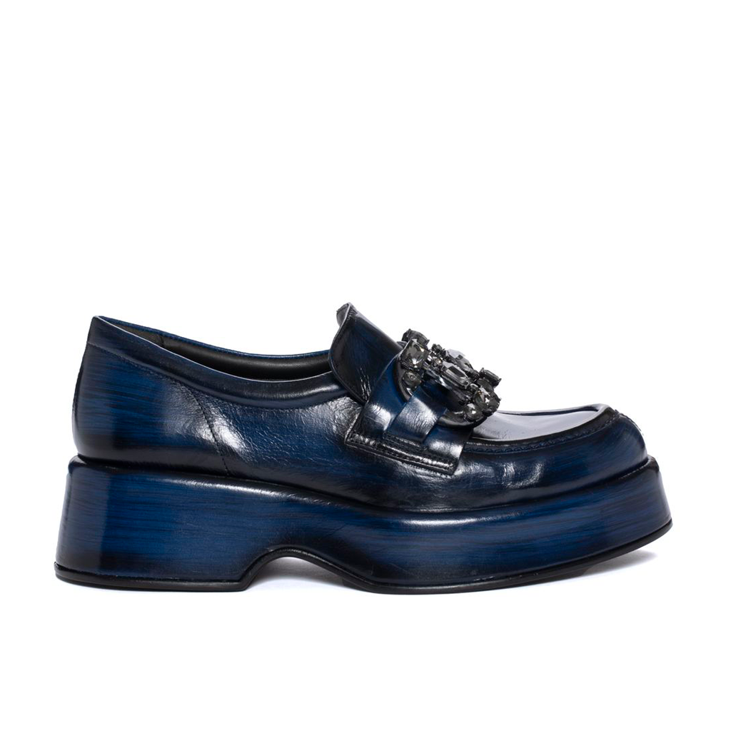 PONS QUINTANA | DAMEN-LOAFERS | FLIPER COBALT BRANCH | BLAU