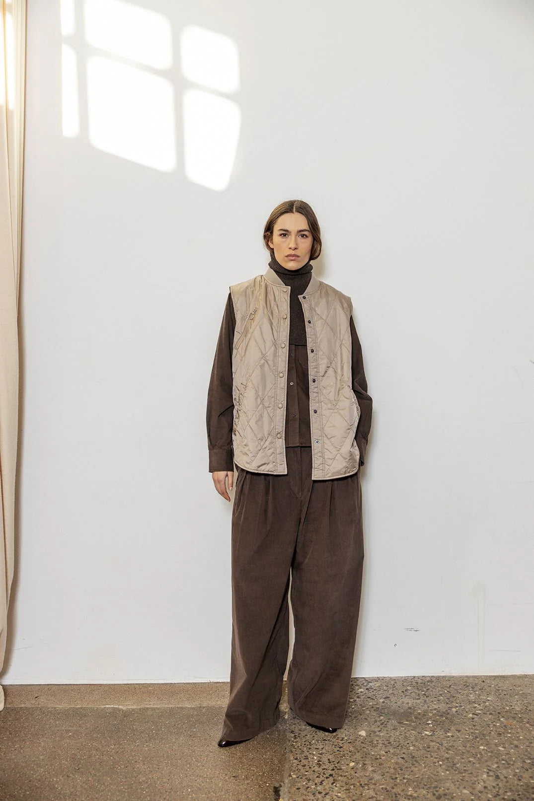 PROJECT AJ117 | PANTALONES | MUJER | TAILOR DK21_253 | MARRÓN