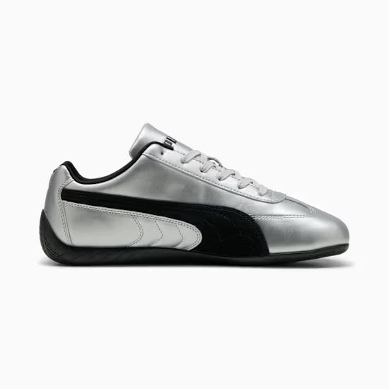 Puma Speedcat Metallic Silber-Puma Schwarz Damen Sneakers – Tascon