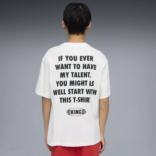 PUMA | T-SHIRT | MEN'S | KING TEE | WHITE