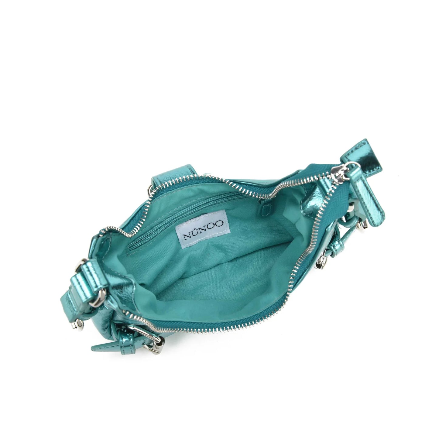 NUNOO | BOLSO MUJER | PALMA RECYCLED COOL LIGHT BLUE | AZUL