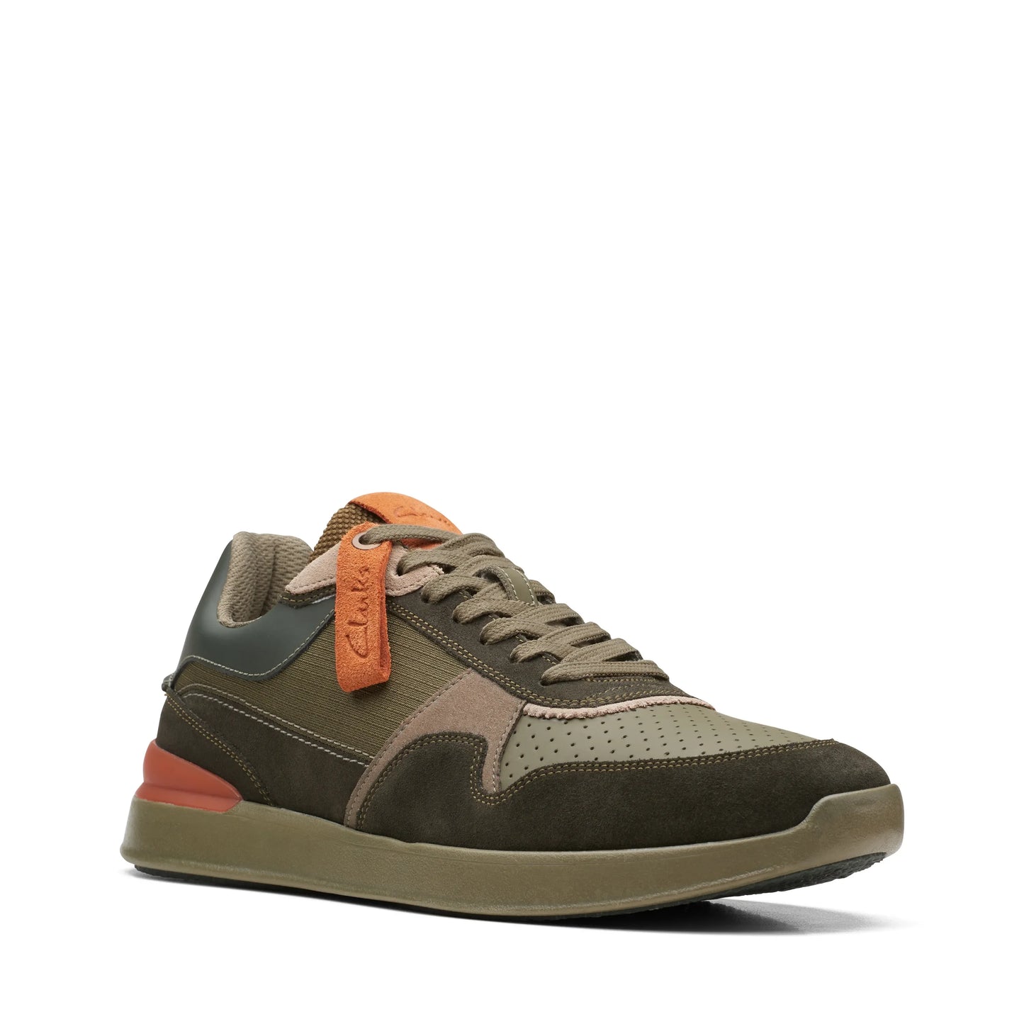 Sneakers De La Marca Clarks Para Hombre Modelo Racelite Tor Dark Green En Color Verde