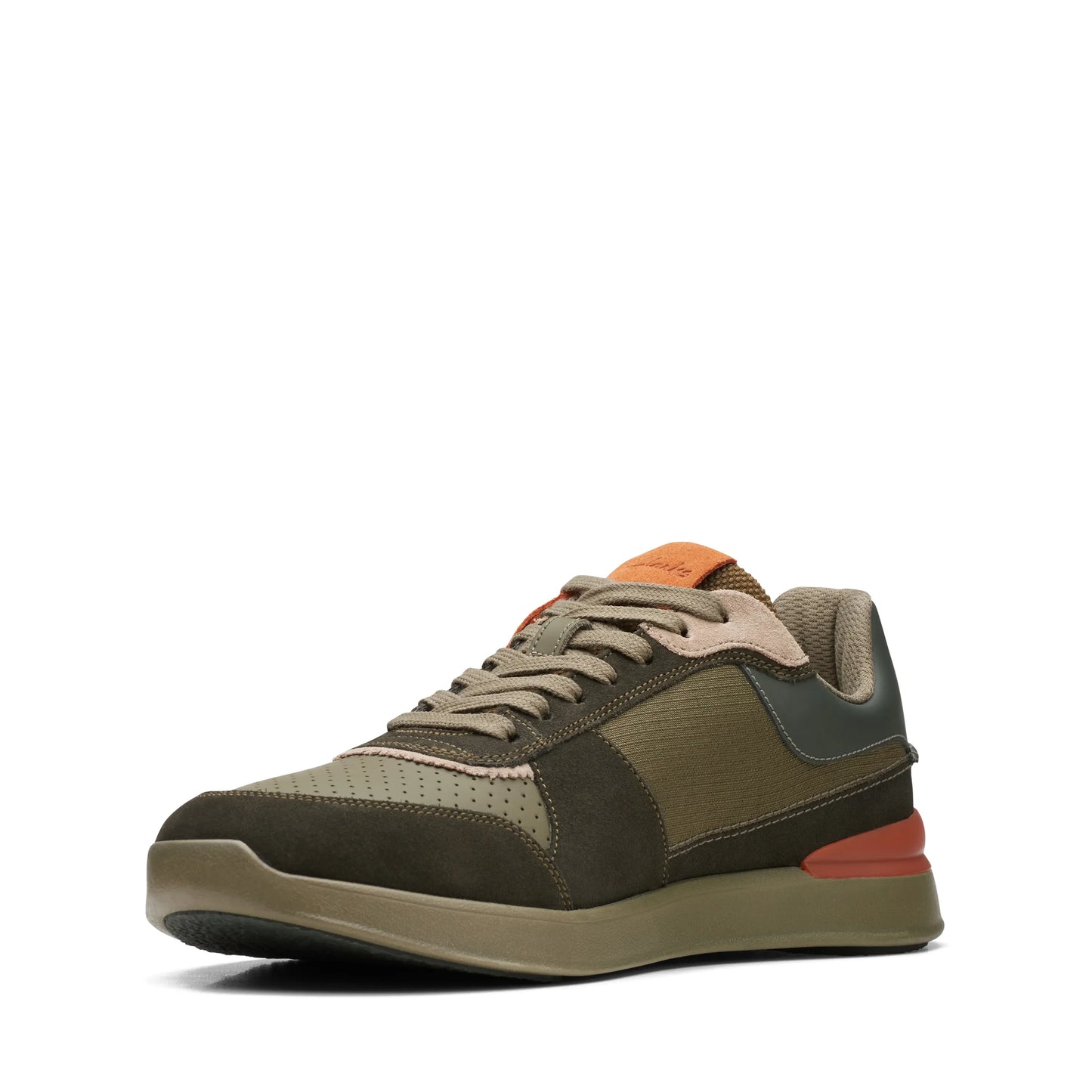 Sneakers De La Marca Clarks Para Hombre Modelo Racelite Tor Dark Green En Color Verde