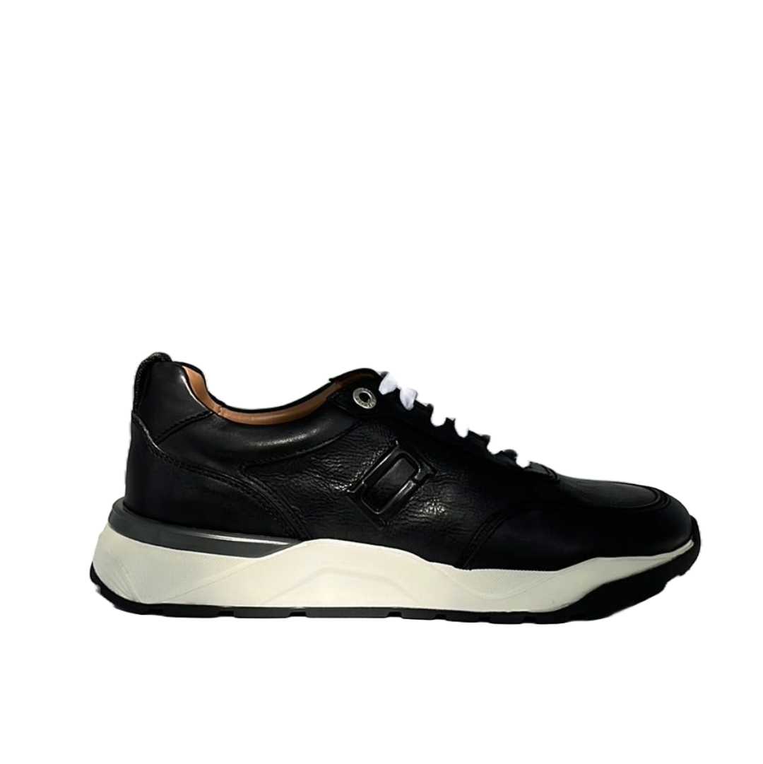 LOTTUSSE | HERREN-SNEAKER | OSAKA CORVARA SCHWARZ/WEISS |