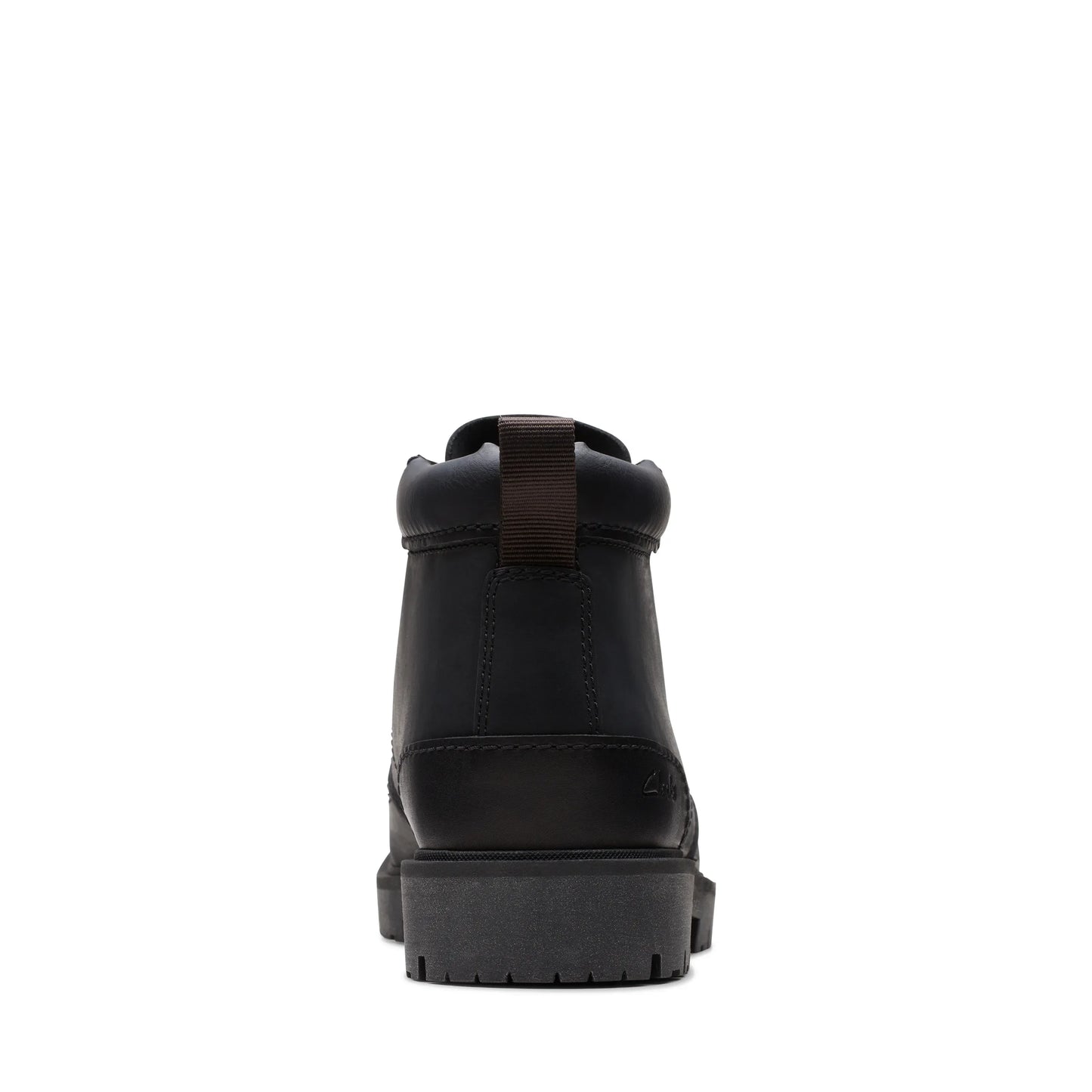 Botas De La Marca Clarks Para Hombre Modelo Rossdale Mid Black Leather En Color Negro