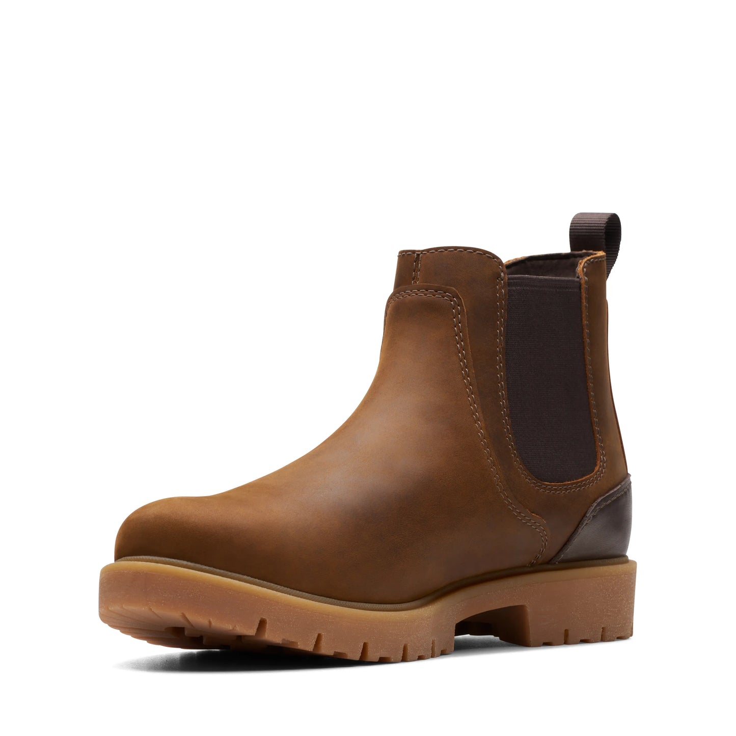 Botines Chelsea De La Marca Clarks Para Hombre Modelo Rossdale Top Beeswax Leather En Color Marrón