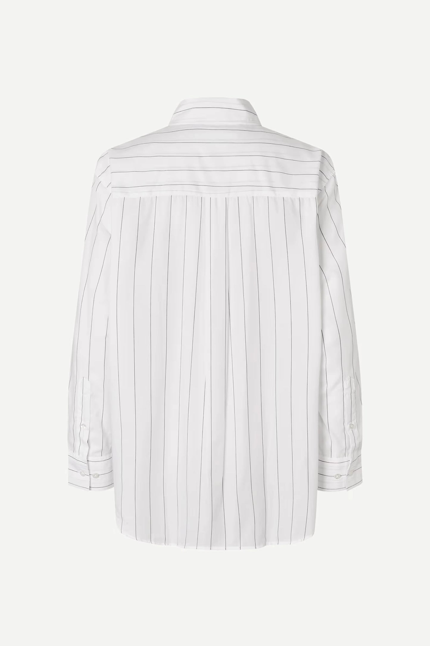 SAMSOE | CAMISAS | MUJER | SALOVA SHIRT WHITE PIN STRIPES | BLANCO