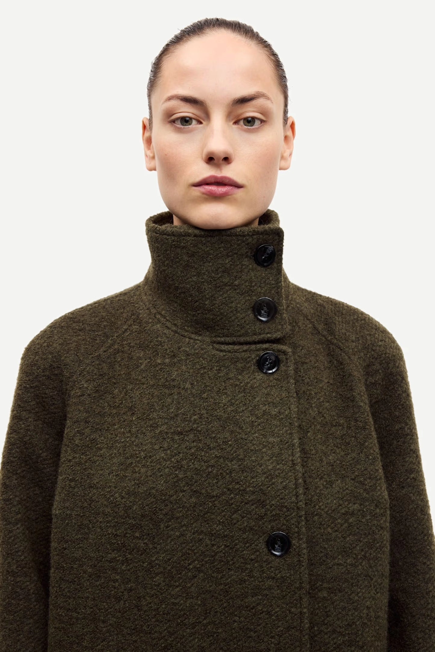 SAMSOE | CHAQUETAS | MUJER | SAHANNE JACKET DEEP FOREST | MARRÓN