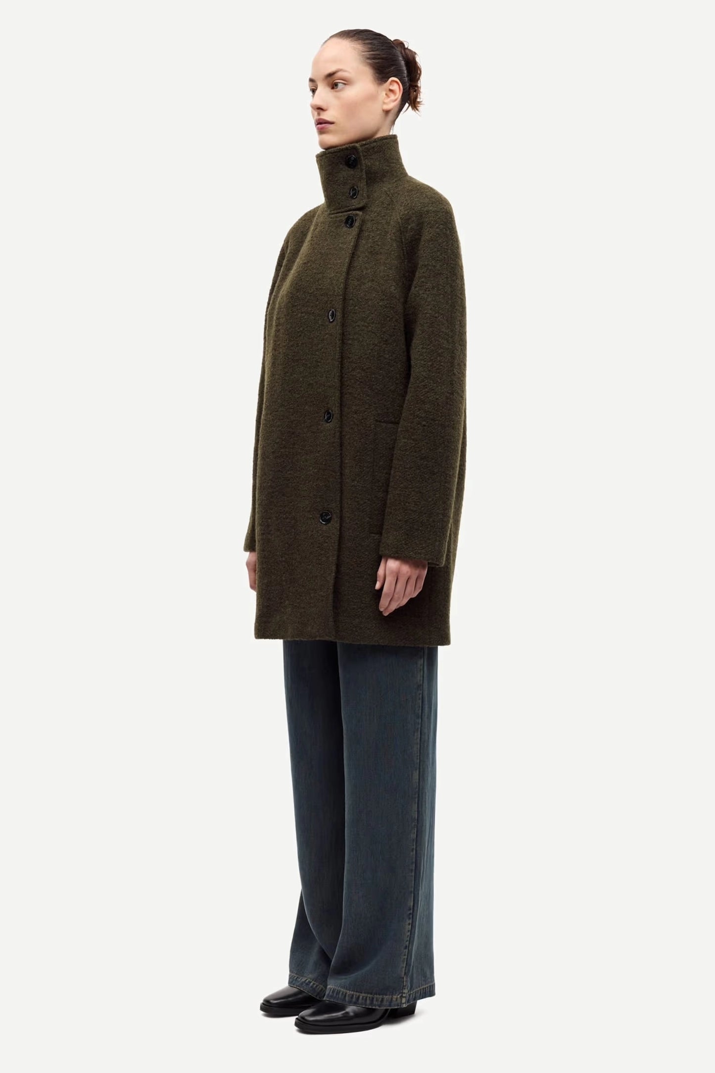 SAMSOE | CHAQUETAS | MUJER | SAHANNE JACKET DEEP FOREST | MARRÓN