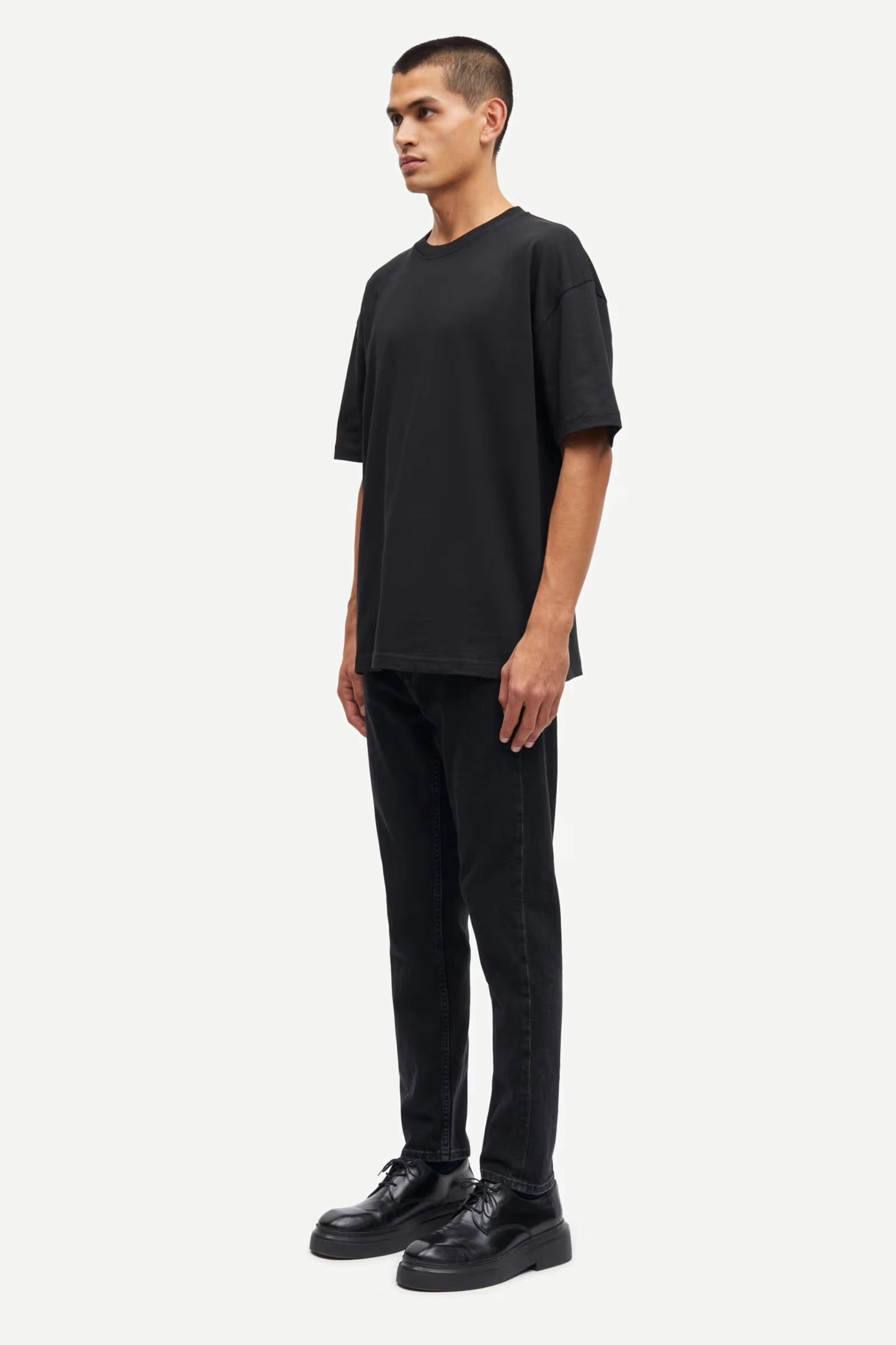SAMSOE | CAMISETAS | HOMBRE | SAHUDSON T-SHIRT 15 | NEGRO