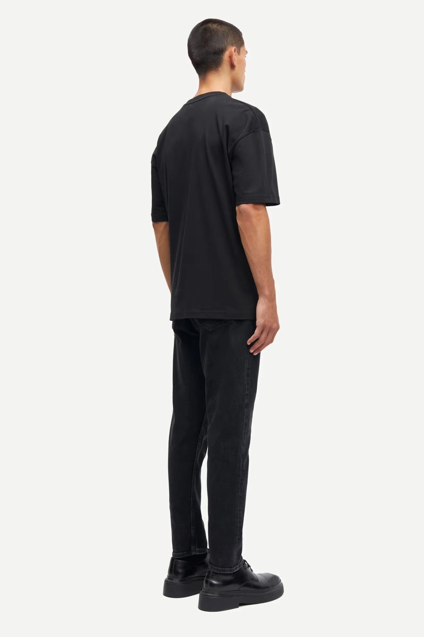 SAMSOE | CAMISETAS | HOMBRE | SAHUDSON T-SHIRT 15 | NEGRO