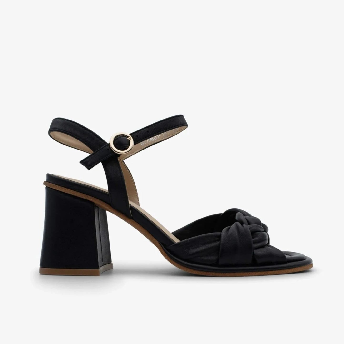 REGARDE LE CIEL | SANDALIAS MUJER | PERLA BLACK | NEGRO
