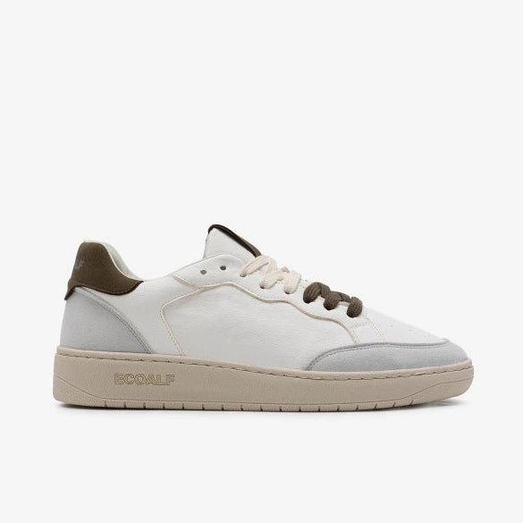 ECOALF | メンズスニーカー | ARALALF SNEAKERS MAN OFF WHITE/KHAKI | 白