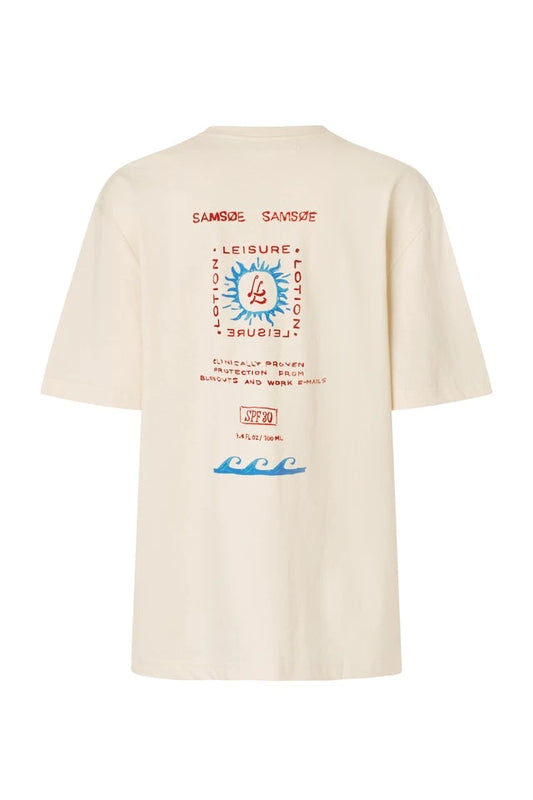SAMSOE | T-SHIRT | MEN'S | SAGERGEI T-SHIRT 15 | BEIGE