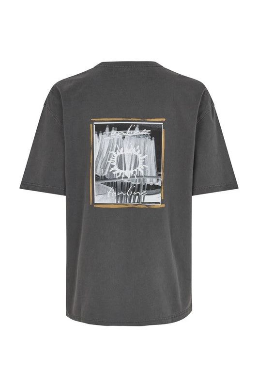 SAMSOE | CAMISETA | HOMBRE | SAGERGEI T-SHIRT 1A | NEGRO