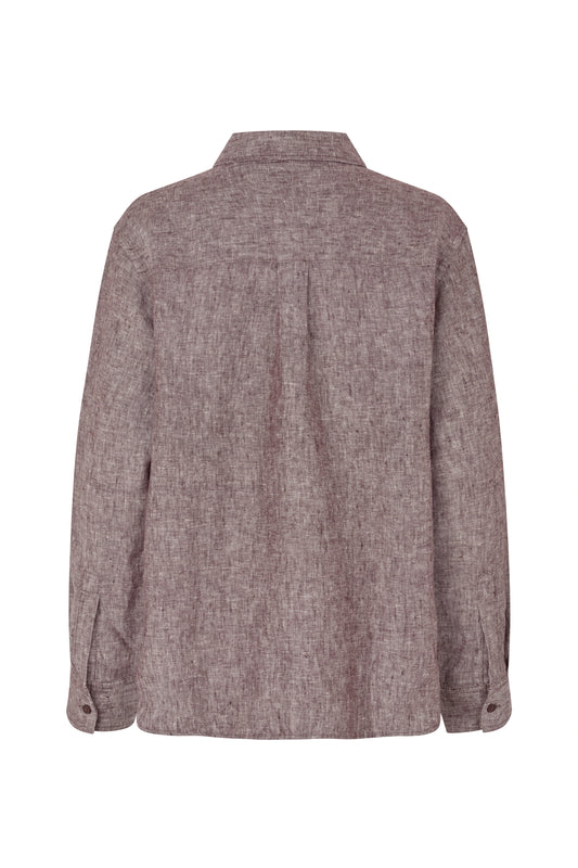 SAMSOE | CAMISES | DONA | SALOUS SHIRT 14329 FUDGE | BEIGE