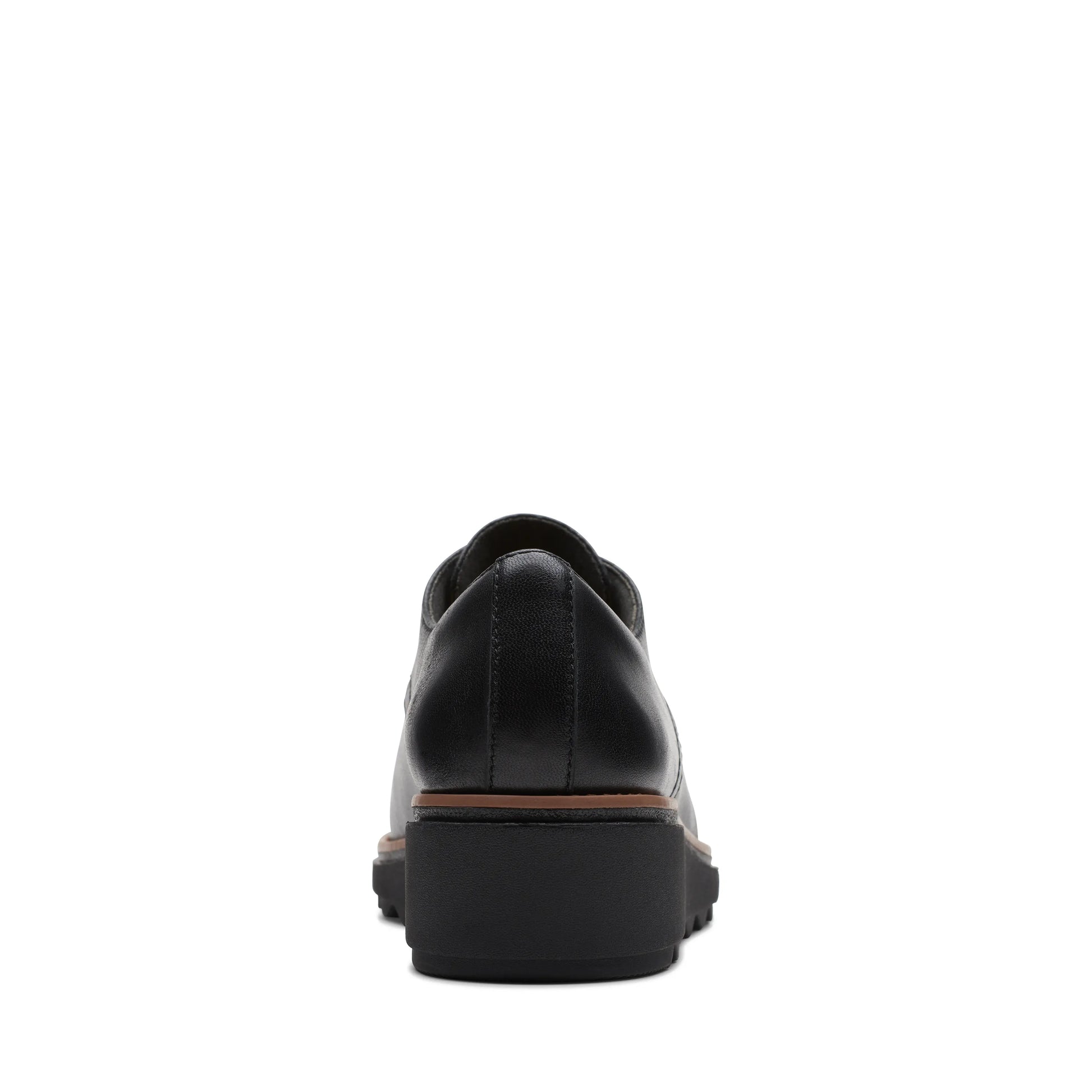 Zapatos Casual De La Marca Clarks  Para Mujer Modelo Sharon Rae Black Leather En Color Negro