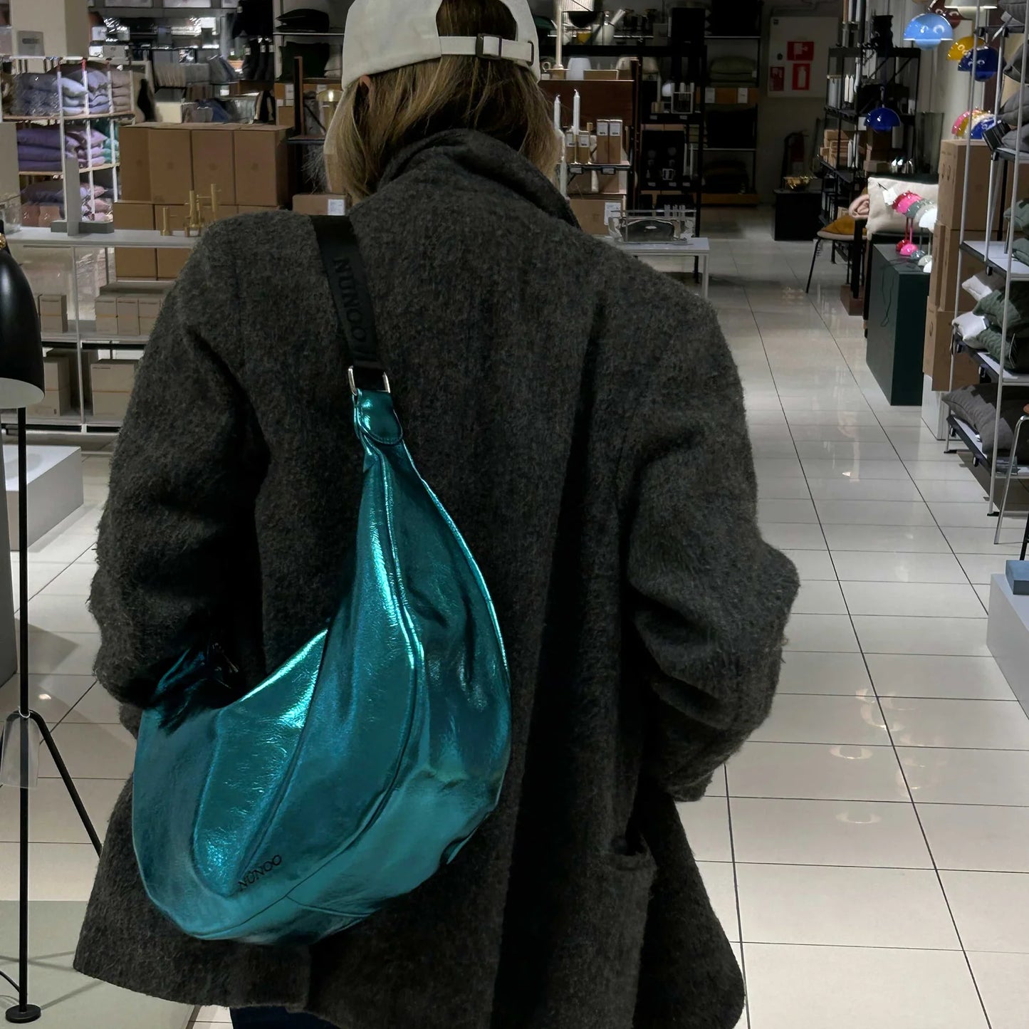 NUNOO | BOLSO MUJER | STELLA RECYCLED COOL LIGHT BLUE | AZUL