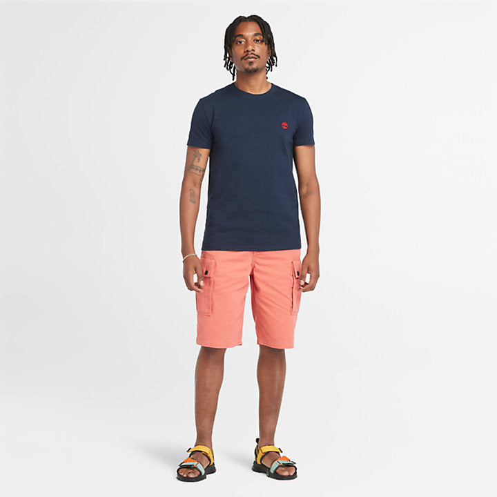 TIMBERLAND | HERREN-T-SHIRT | DNRV KURZARM-T-SHIRT DUNKEL SAPHIR | BLAU