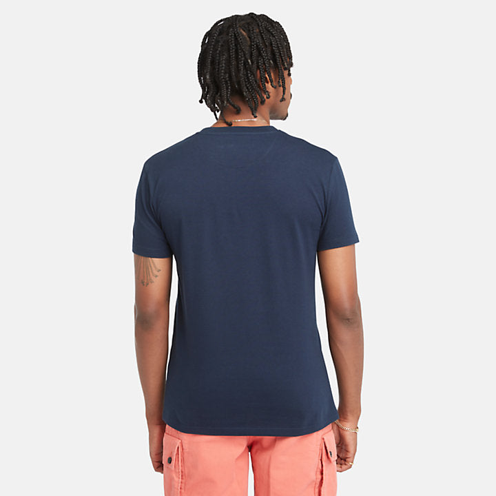 TIMBERLAND | HERREN-T-SHIRT | DNRV KURZARM-T-SHIRT DUNKEL SAPHIR | BLAU