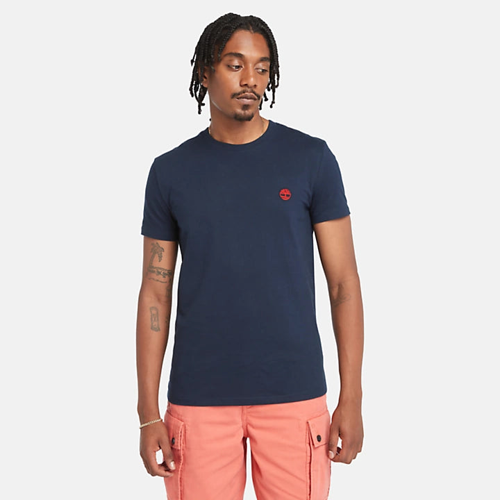 TIMBERLAND | HERREN-T-SHIRT | DNRV KURZARM-T-SHIRT DUNKEL SAPHIR | BLAU