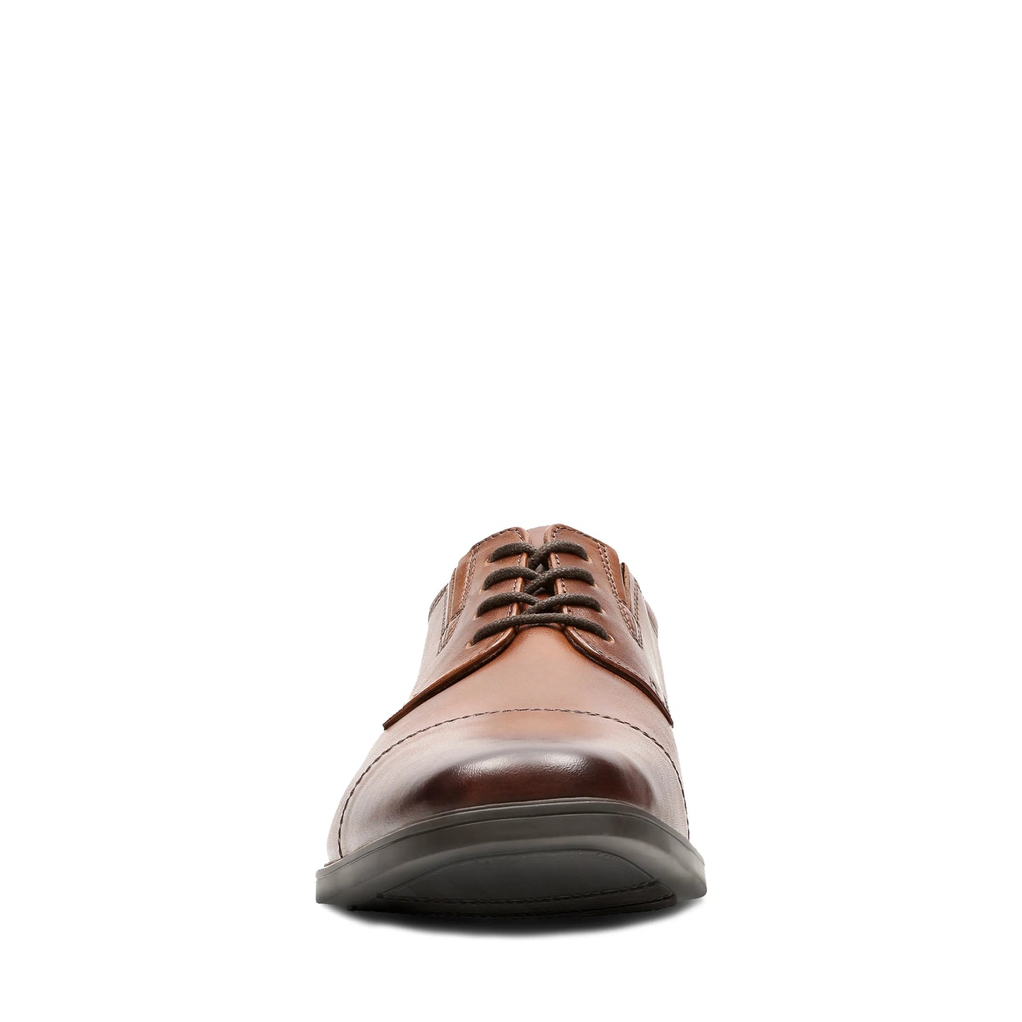 Zapatos Derby De La Marca Clarks Para Hombre Modelo Tilden Cap Dark Tan Lea En Color Marrón
