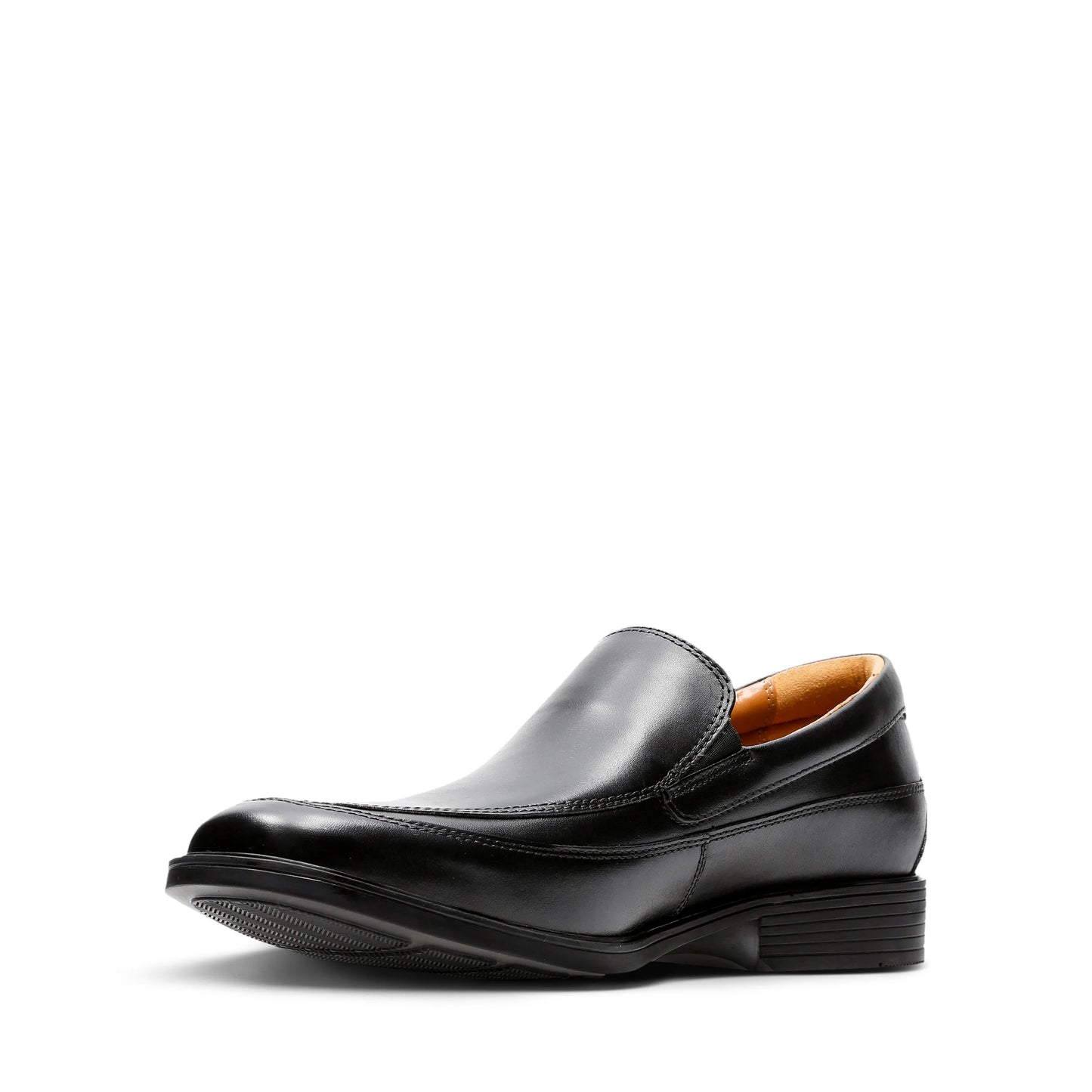 Mocasines De La Marca Clarks Para Hombre Modelo Tilden Free Black Leather En Color Negro