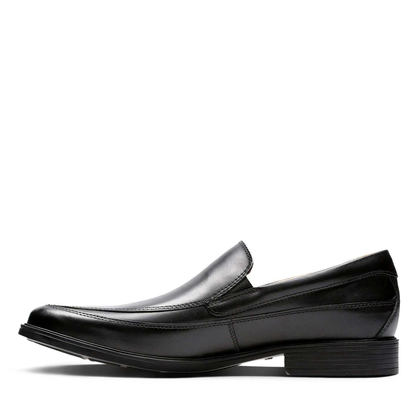 Mocasines De La Marca Clarks Para Hombre Modelo Tilden Free Black Leather En Color Negro