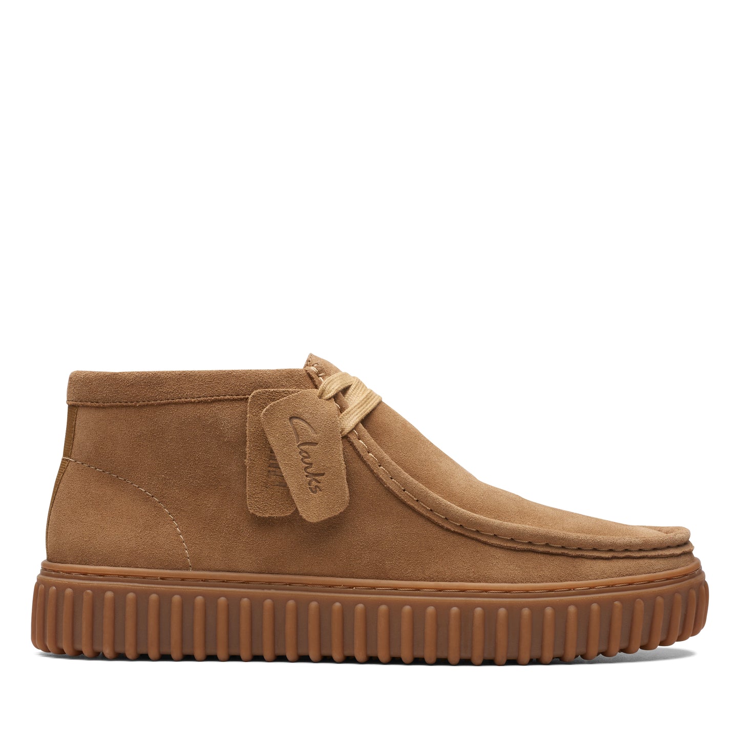 Botas De La Marca Clarks Para Hombre Modelo Torhill Hi Dark Sand Suede En Color Marrón