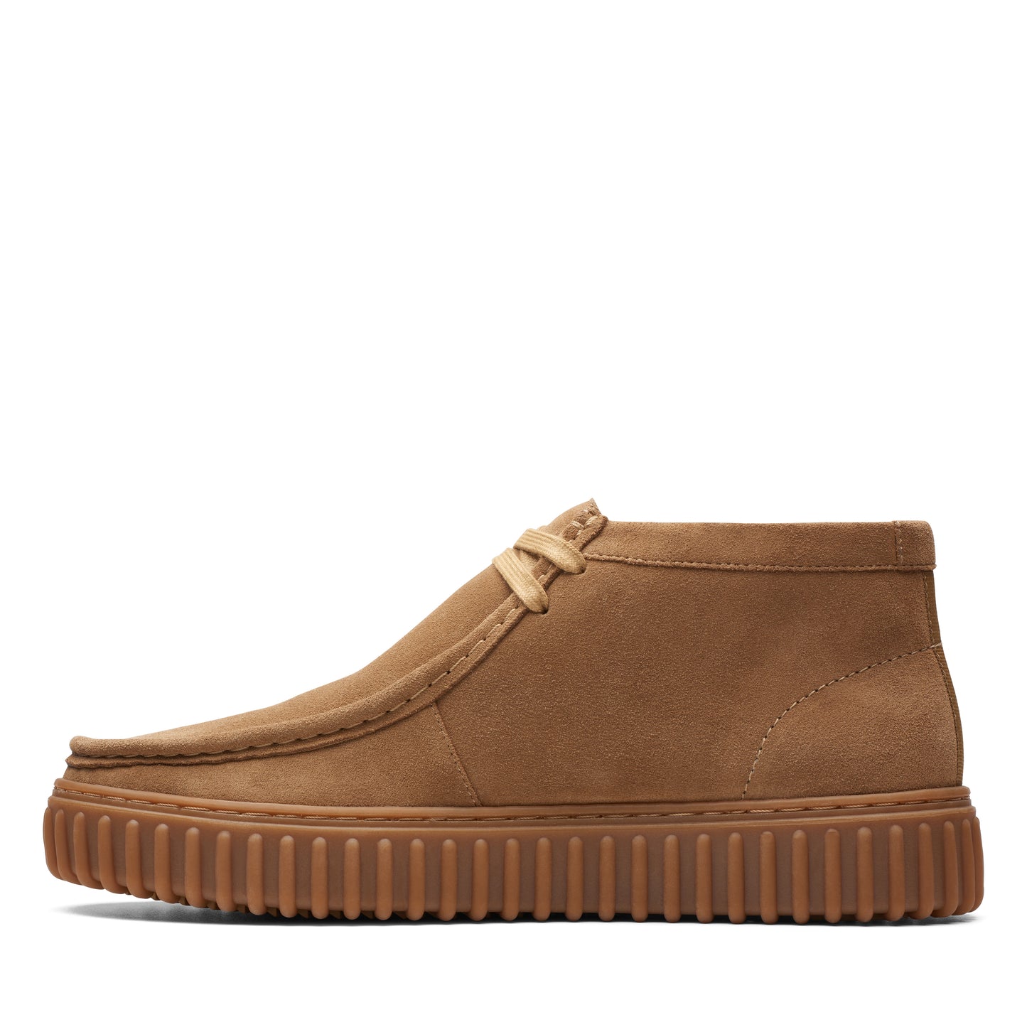 Botas De La Marca Clarks Para Hombre Modelo Torhill Hi Dark Sand Suede En Color Marrón