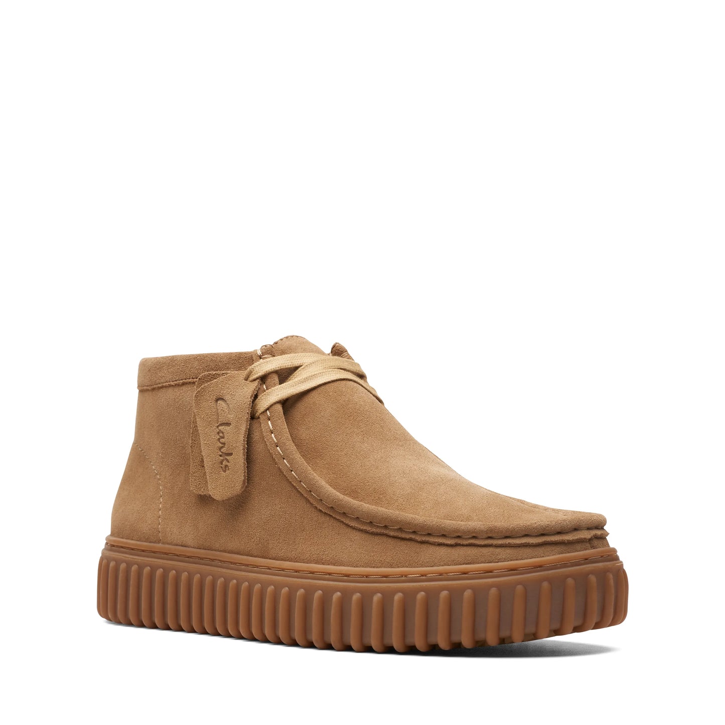 Botas De La Marca Clarks Para Hombre Modelo Torhill Hi Dark Sand Suede En Color Marrón