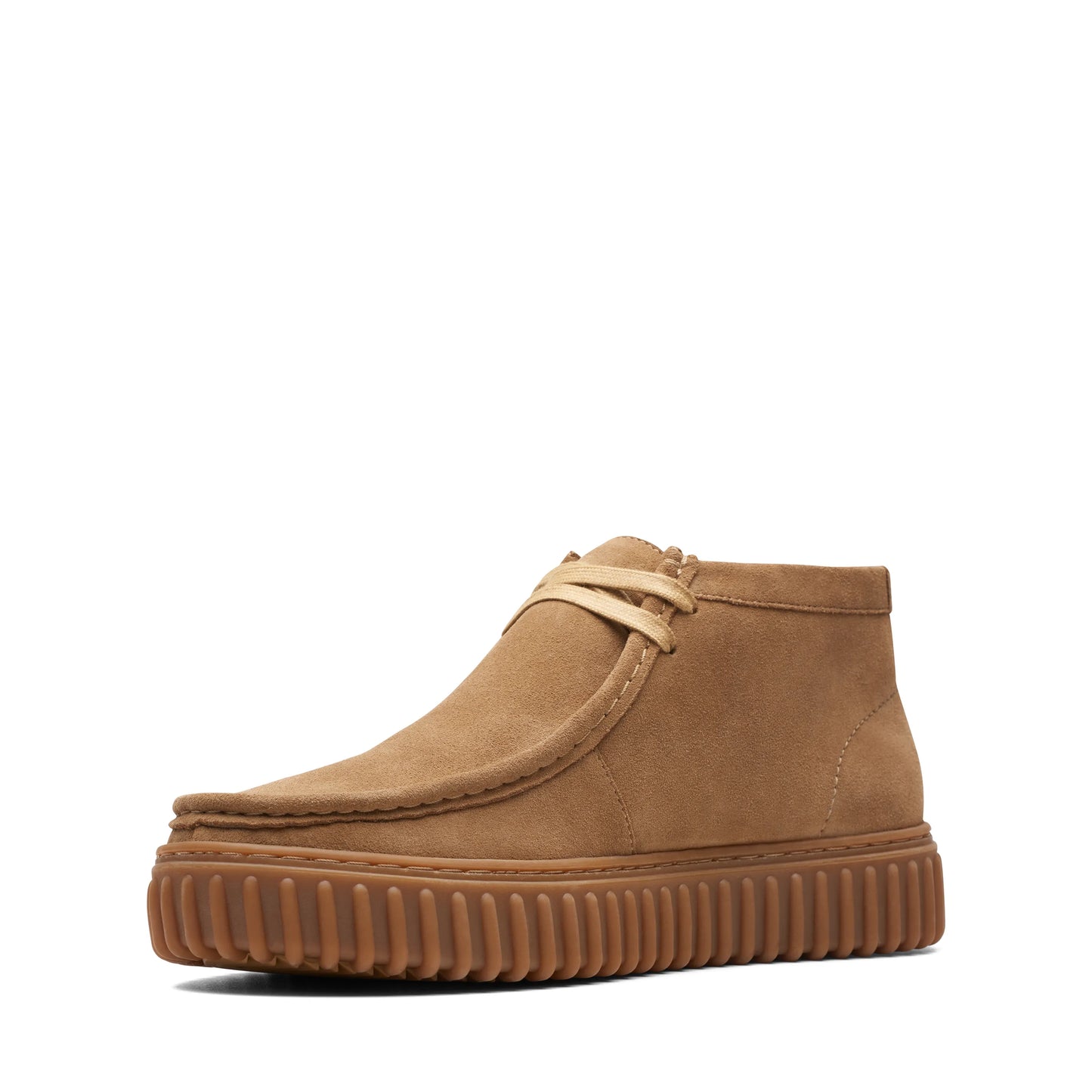 Botas De La Marca Clarks Para Hombre Modelo Torhill Hi Dark Sand Suede En Color Marrón