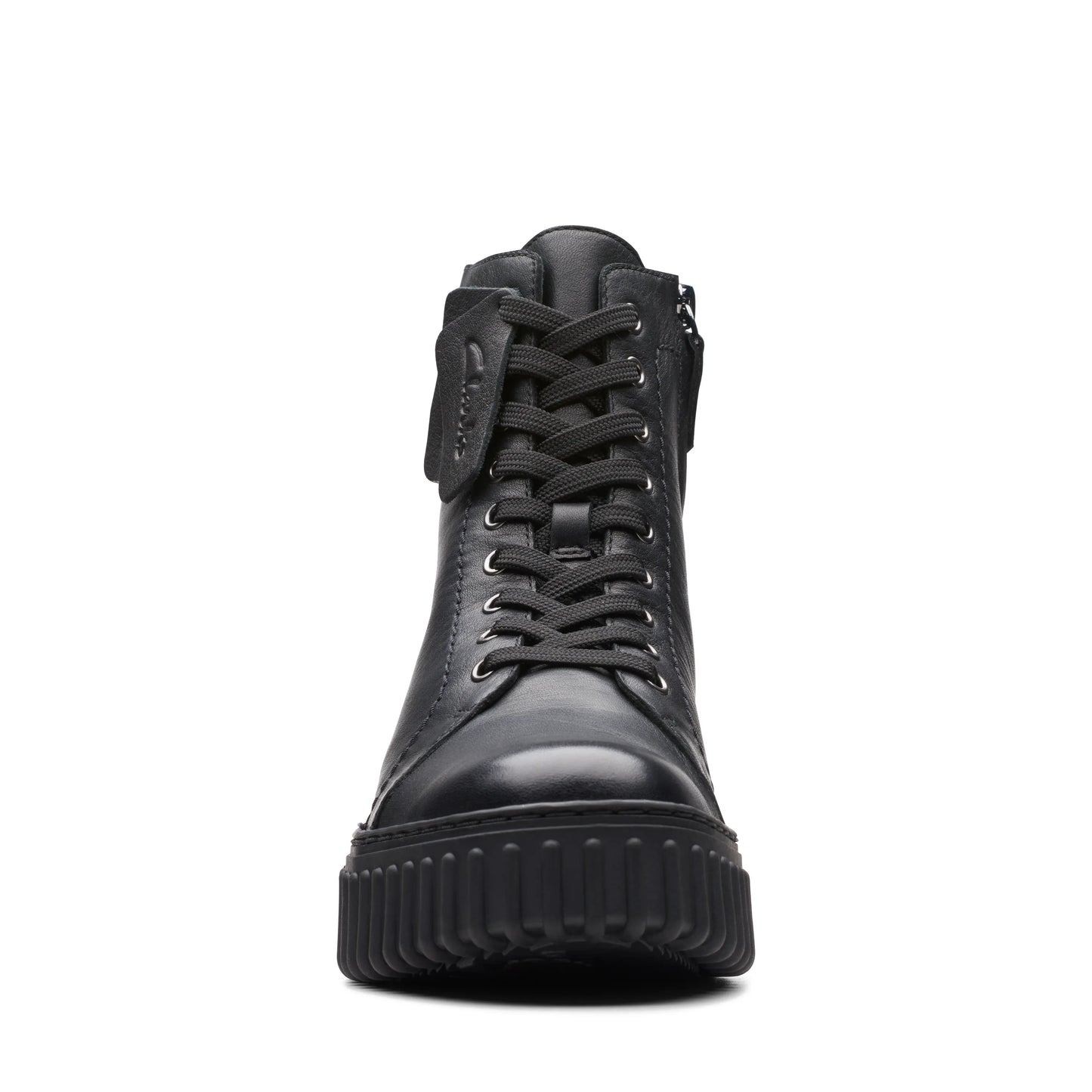 Botas De La Marca Clarks Para Mujer Modelo Torhill Rise Black Leather En Color Negro