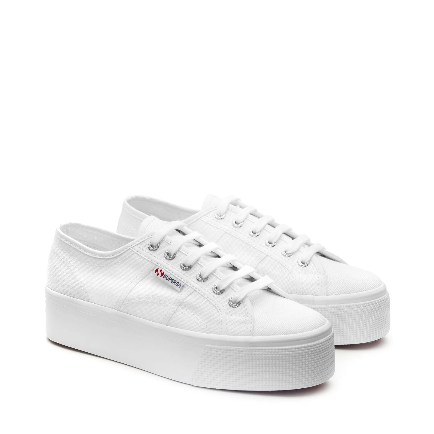 SUPERGA | BASKETS FEMME | 2790 PLATEFORME BLANCHE | BLANC