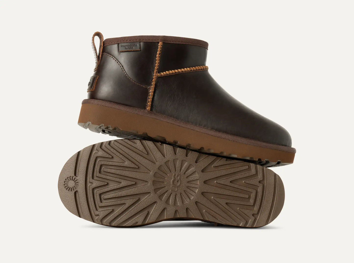 UGG | ЧЕРЕВИКИ | ЖІНКИ | W CLASSIC ULTRA MINI LTHR REGEN |IWD