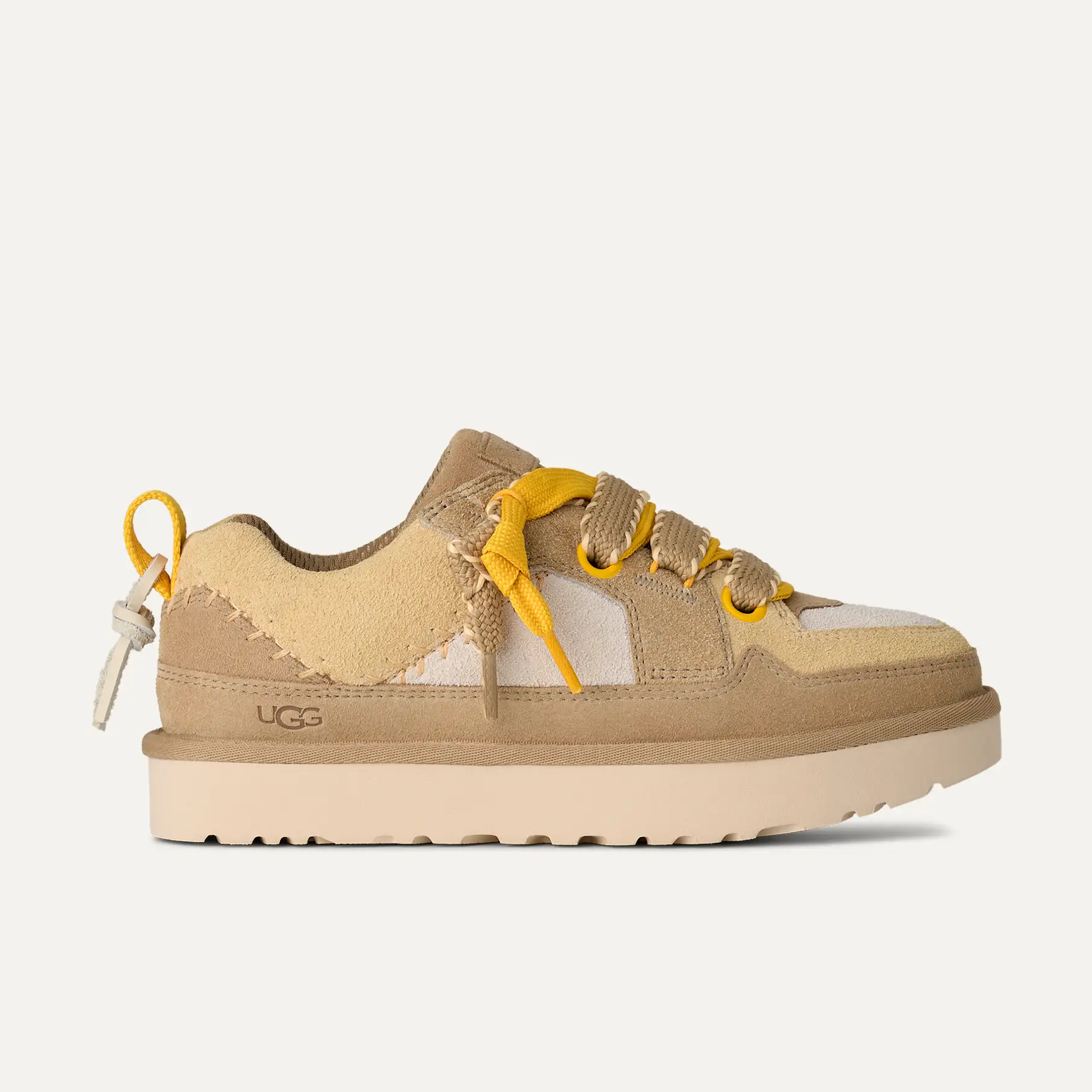 UGG W LOW Lowmel Biarritz Mustard SEED: beige trainers for women