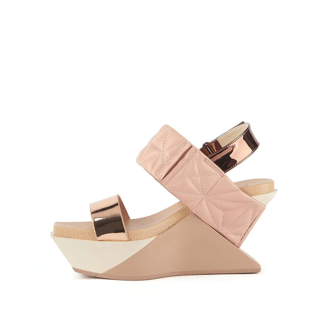 UNITED NUDE | SANDALIAS | MUJER | DELTA WEDGE PUFFY CAMEO MIX | ROSA
