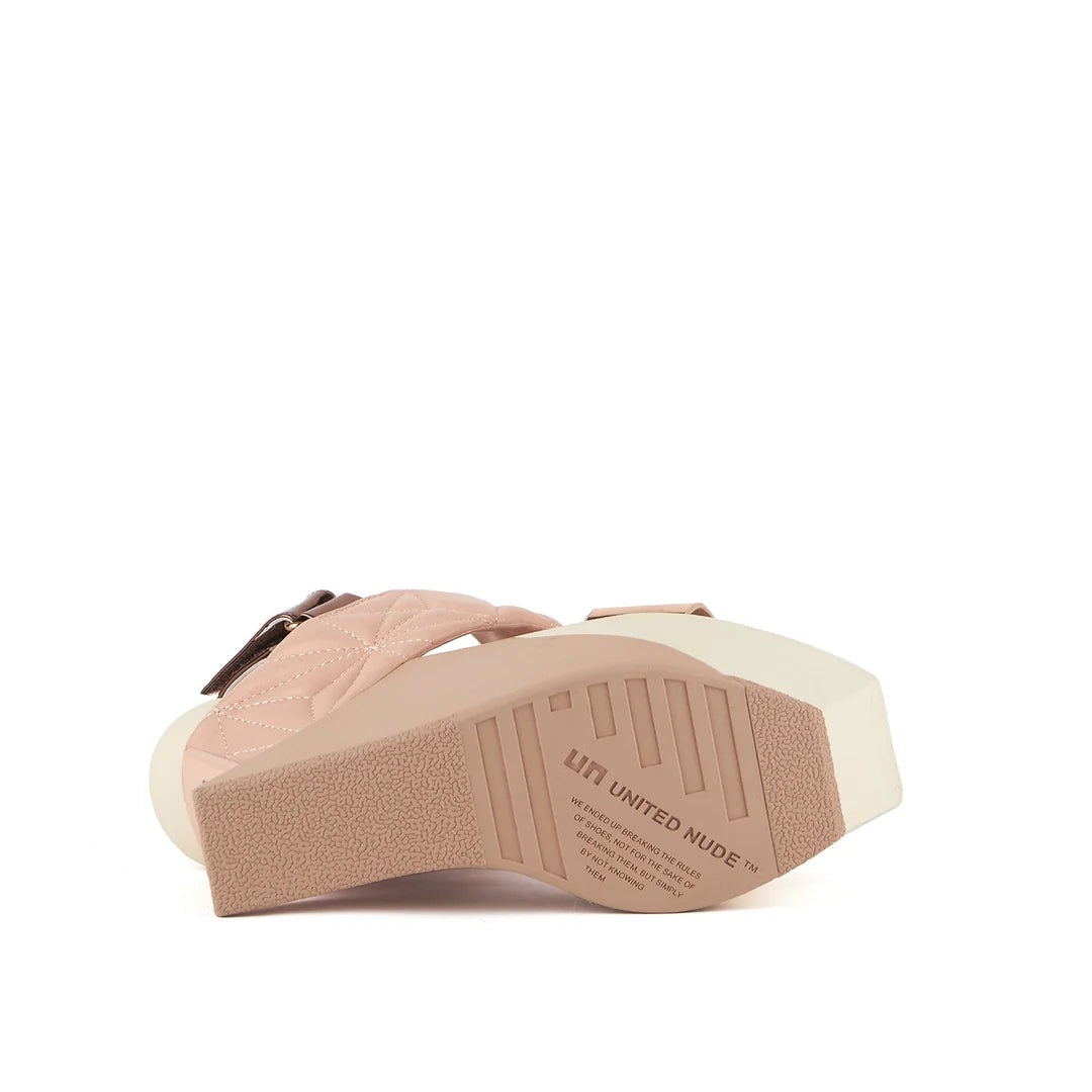 UNITED NUDE | SANDALIAS | MUJER | DELTA WEDGE PUFFY CAMEO MIX | ROSA