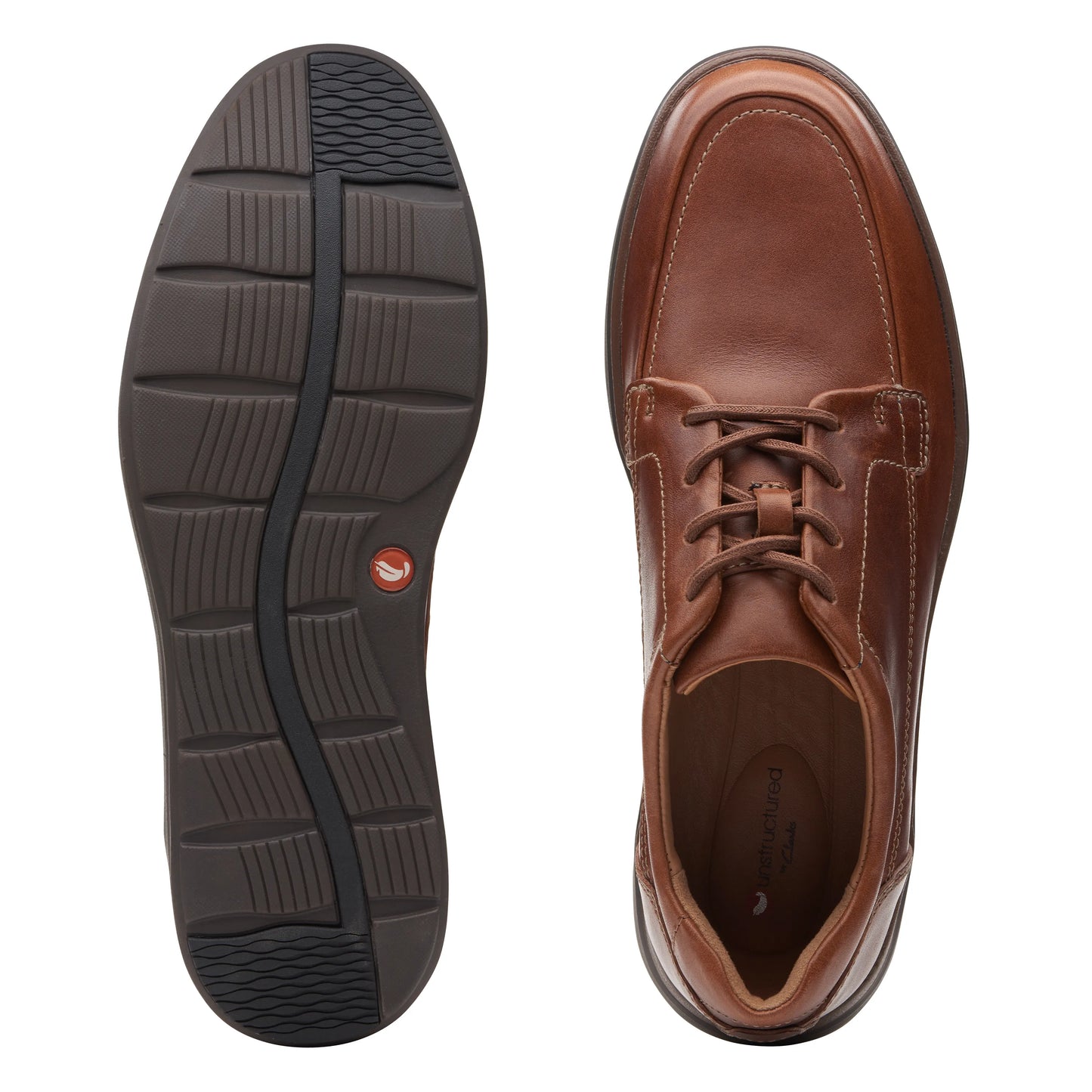 Zapatos Casual De La Marca Clarks Para Hombre Modelo Un Abode Ease Dark Tan Lea En Color Marrón