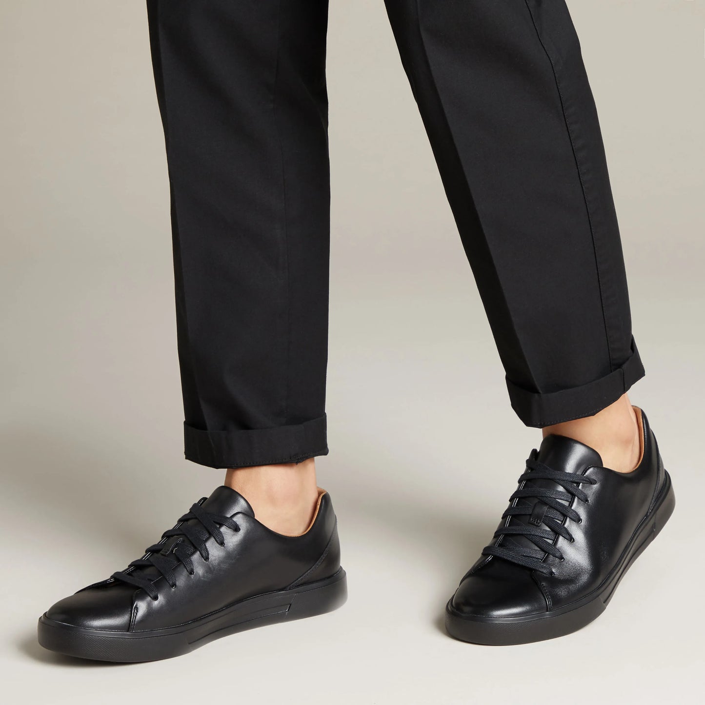 Sneakers De La Marca Clarks Para Hombre Modelo Un Costa Lace Black En Color Negro