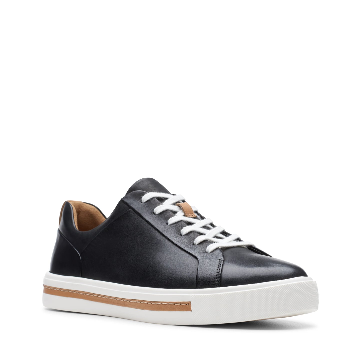 Sneakers De La Marca Clarks Para Mujer Modelo Un Maui Lace Black Leather En Color Negro